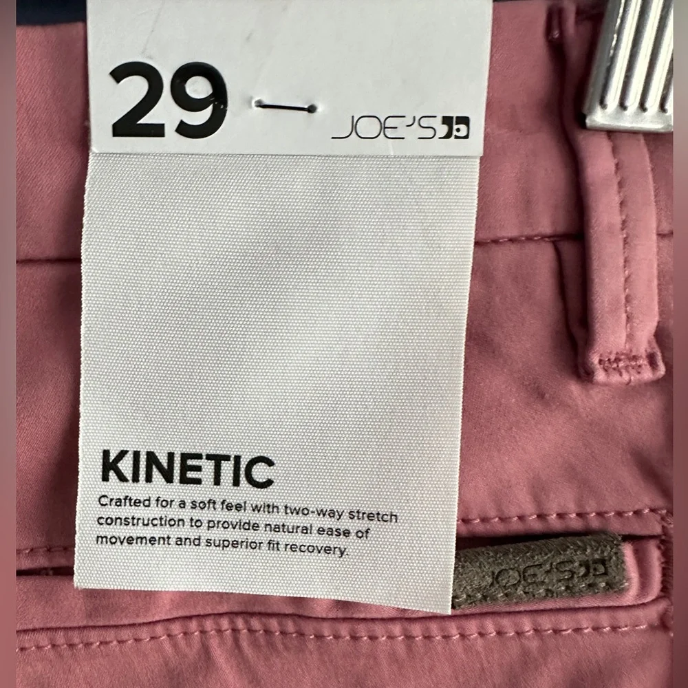 Joe’s‎ Jeans Men’s Kinetic Chino Shorts In Mesa Red New With Tags Size 29